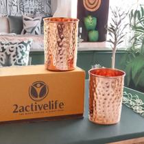 Conjunto de Copos de Cobre 2activelife 350 ml Conjunto de Copos de Cobre 2activelife 350 ml