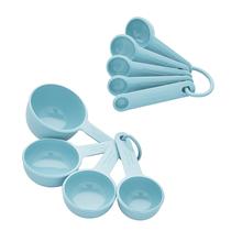 Conjunto de copos de medição e colheres de água mineral KitchenAid de 9 peças Conjunto de copos de medição e colheres de água mineral KitchenAid de 9 peças