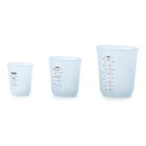 Conjunto de copos de medição OXO Good Grips Squeeze & Pour 3 peças Conjunto de copos de medição OXO Good Grips Squeeze & Pour 3 peças