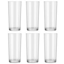 Conjunto de Copos de Vidro 250 ml 6 Peças - Quanhe