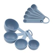 Conjunto de copos e colheres de medição KitchenAid Universal 9 peças azul Conjunto de copos e colheres de medição KitchenAid Universal 9 peças azul