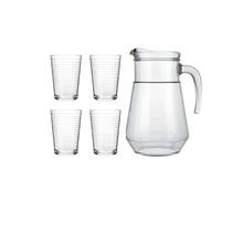 Conjunto de Copos e Jarra com 5 Peças, Ginga, Nadir 36931