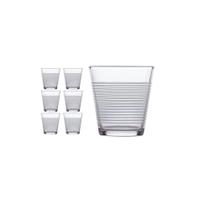 Conjunto de Copos Fiesta Branco 250ml 7327 - Casa Linda