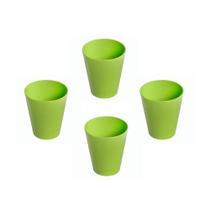 Conjunto De Copos Fresc Vemplast 350Ml 4 Peças Verde Conjunto De Copos Fresc Vemplast 350Ml 4 Peças Verde