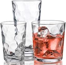 Conjunto de copos Home Essentials & Beyond, copos mistos de 18 peças