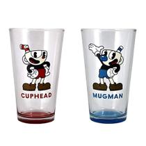 Conjunto de copos JUST FUNKY Cuphead Pint 473ml (2 unidades) Conjunto de copos JUST FUNKY Cuphead Pint 473ml (2 unidades)