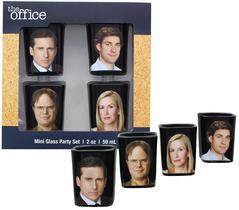 Conjunto de copos JUST FUNKY The Office Collectible 60mL x4 Conjunto de copos JUST FUNKY The Office Collectible 60mL x4