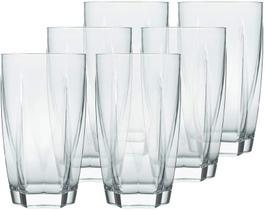 Conjunto de Copos Long Drink Estela 460ml 6 peças - Nadir - Transparente Conjunto de Copos Long Drink Estela 460ml 6 peças - Nadir - Transparente