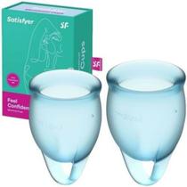 Conjunto de Copos Menstruais Satisfyer Feel Confident - 15ml e 20ml