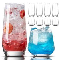 Conjunto de Copos Mfacoy 8 Peças 18 oz e 13 oz