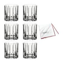 Conjunto de Copos para Coquetel Neat da Riedel com Pano de Polimento em Microfibra