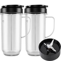 Conjunto de Copos para Liquidificador Magic Bullet MB1001 (250W) - 5 Unidades Conjunto de Copos para Liquidificador Magic Bullet MB1001 (250W) - 5 Unidades