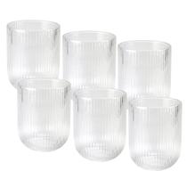 Conjunto De Copos Prisma 260Ml 6 Unidades Transparente