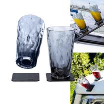 Conjunto de copos silwy KO-LD-G-2 magnéticos 300 ml cinza, 2 unidades