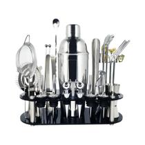 Conjunto De Coqueteleira Boston De 750ml 600ml, 13-22 Peças, Kit De Misturador De Vinho Com Suporte