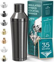 Conjunto de Coqueteleira Isolada Bare Barrel 760 ml Conjunto de Coqueteleira Isolada Bare Barrel 760 ml