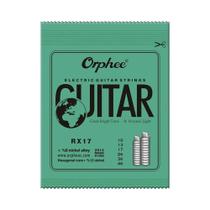 Conjunto De Cordas Hexagonais Para Guitarra Elétrica, Aço Carbono, Série Orphee RX, Acessórios Conjunto De Cordas Hexagonais Para Guitarra Elétrica, Aço Carbono, Série Orphee RX, Acessórios