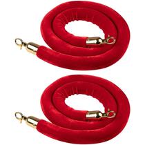 Conjunto de cordas Stanchion Juvale Red Velvet 1,4 cm x 1,5 m com ganchos dourados Conjunto de cordas Stanchion Juvale Red Velvet 1,4 cm x 1,5 m com ganchos dourados