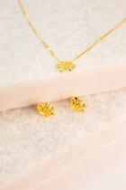 Conjunto de Coroa de Ouro - 01 Unidade