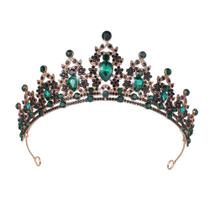 Conjunto de coroas e tiaras Kamirola Queen para mulheres e meninas Conjunto de coroas e tiaras Kamirola Queen para mulheres e meninas
