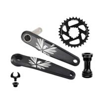 Conjunto de Coroas para Bicicleta de Montanha - 170mm/175mm - 3 Parafusos (30T-38T)