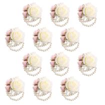 Conjunto de corpetes de pulso Gkvszy para casamento, noiva, dama de honra x12 Conjunto de corpetes de pulso Gkvszy para casamento, noiva, dama de honra x12