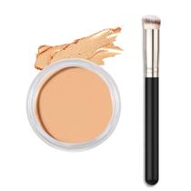 Conjunto de Corretivo Kaely Cream Pot Full Coverage - Vegano com Pincel