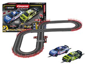 Conjunto de corrida de caça-níqueis Carrera GO!!! Duelo entre Watkins Glen da NASCAR