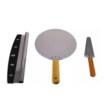 Conjunto de Cortadores 3 pçs para Pizza 8492 - KeHome Conjunto de Cortadores 3 pçs para Pizza 8492 - KeHome