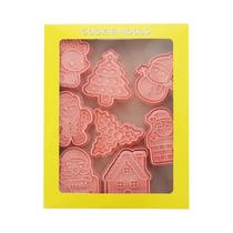 Conjunto De Cortadores De Biscoito De Natal Criativos, Ferramentas De Confeitaria Para O Feriado, Conjunto De Cortadores De Biscoito De Natal Criativos, Ferramentas De Confeitaria Para O Feriado,