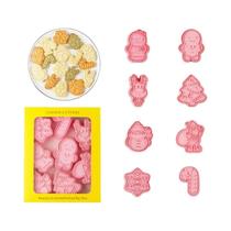 Conjunto De Cortadores De Biscoito De Natal DIY, Moldes Para Biscoitos, Ferramentas De Decoração De Conjunto De Cortadores De Biscoito De Natal DIY, Moldes Para Biscoitos, Ferramentas De Decoração De