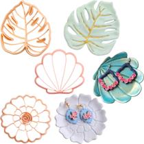 Conjunto de Cortadores de Enfeites GOTO CLAY TOOLS Monstera, Concha e Flor
