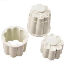 Conjunto De Cortadores De Fondant 3D Aomily 2 Peças Para Decoração De Bolos, Doces E Chocolates DIY Conjunto De Cortadores De Fondant 3D Aomily 2 Peças Para Decoração De Bolos, Doces E Chocolates DIY