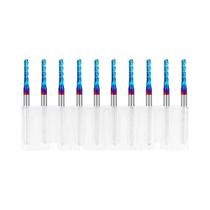 Conjunto De Cortadores De Fresagem De PCB Em Carbeto 10 Peças 3.175mm Shank Ferramentas De Gravação