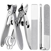 Conjunto de cortadores de unhas VOGARB curvado e inclinado para unhas grossas Conjunto de cortadores de unhas VOGARB curvado e inclinado para unhas grossas