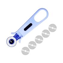 Conjunto De Cortadores Rotativos 28/45mm Com 5 Lâminas, Faca De Segurança Profissional Portátil Para