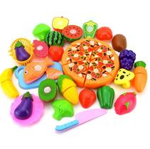 Conjunto de corte de brinquedos Pretend Role Play Kitchen, frutas e vegetais Conjunto de corte de brinquedos Pretend Role Play Kitchen, frutas e vegetais