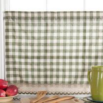 Conjunto de Cortinas ACHIM Xadrez Buffalo 147x91 cm Bordô Conjunto de Cortinas ACHIM Xadrez Buffalo 147x91 cm Bordô
