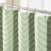 Conjunto de cortinas de chuveiro Dynamene Long 200cm com forro 180x200cm Sage Conjunto de cortinas de chuveiro Dynamene Long 200cm com forro 180x200cm Sage