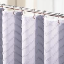 Conjunto de cortinas de chuveiro Dynamene Long com forro 200x180cm Lavender Conjunto de cortinas de chuveiro Dynamene Long com forro 200x180cm Lavender