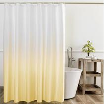 Conjunto de cortinas de chuveiro YI & ZE Yellow Ombre Polyester W180xL180cm Conjunto de cortinas de chuveiro YI & ZE Yellow Ombre Polyester W180xL180cm