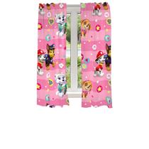 Conjunto de cortinas de janela e cortinas Franco Paw Patrol Girls 210x160cm