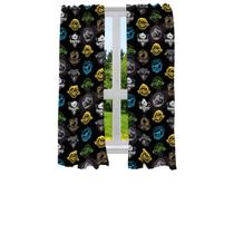 Conjunto de cortinas e cortinas de janela Franco Jurassic World 210x160cm