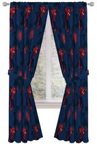 Conjunto de cortinas Jay Franco Marvel Spiderman Salvando o Dia Conjunto de cortinas Jay Franco Marvel Spiderman Salvando o Dia