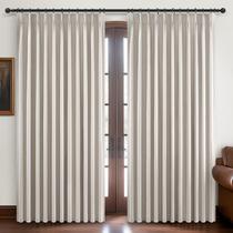 Conjunto de cortinas QJmyDeco 100% Blackout Linen 178x274cm Conjunto de cortinas QJmyDeco 100% Blackout Linen 178x274cm