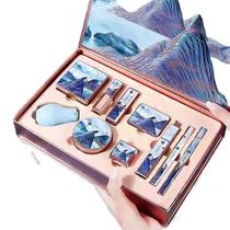 Conjunto de cosméticos para maquiagem Wokex Oriental Beauty Lotus Pond Moonlig