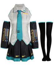 Conjunto de cosplay de anime ZEROGOO para mulheres, cinza grande