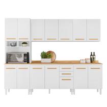 Conjunto de Cozinha Bergamo Modulado com 14 Portas 2 Gavetas Conjunto de Cozinha Bergamo Modulado com 14 Portas 2 Gavetas