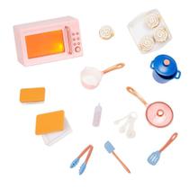 Conjunto De Cozinha Com Micro-Ondas - Our Generation Conjunto De Cozinha Com Micro-Ondas - Our Generation