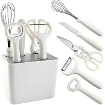 Conjunto De Cozinha Completo Abridor Fuê Tesoura Utensílios
